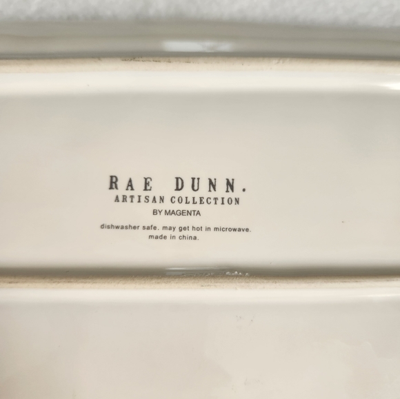 Rae Dunn JUST MARRIED Serving Tray Platter - Picture 4 of 4